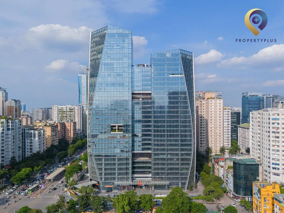 Toàn cảnh tòa nhà HUD Tower tại Quận Thanh Xuân, Hà Nội